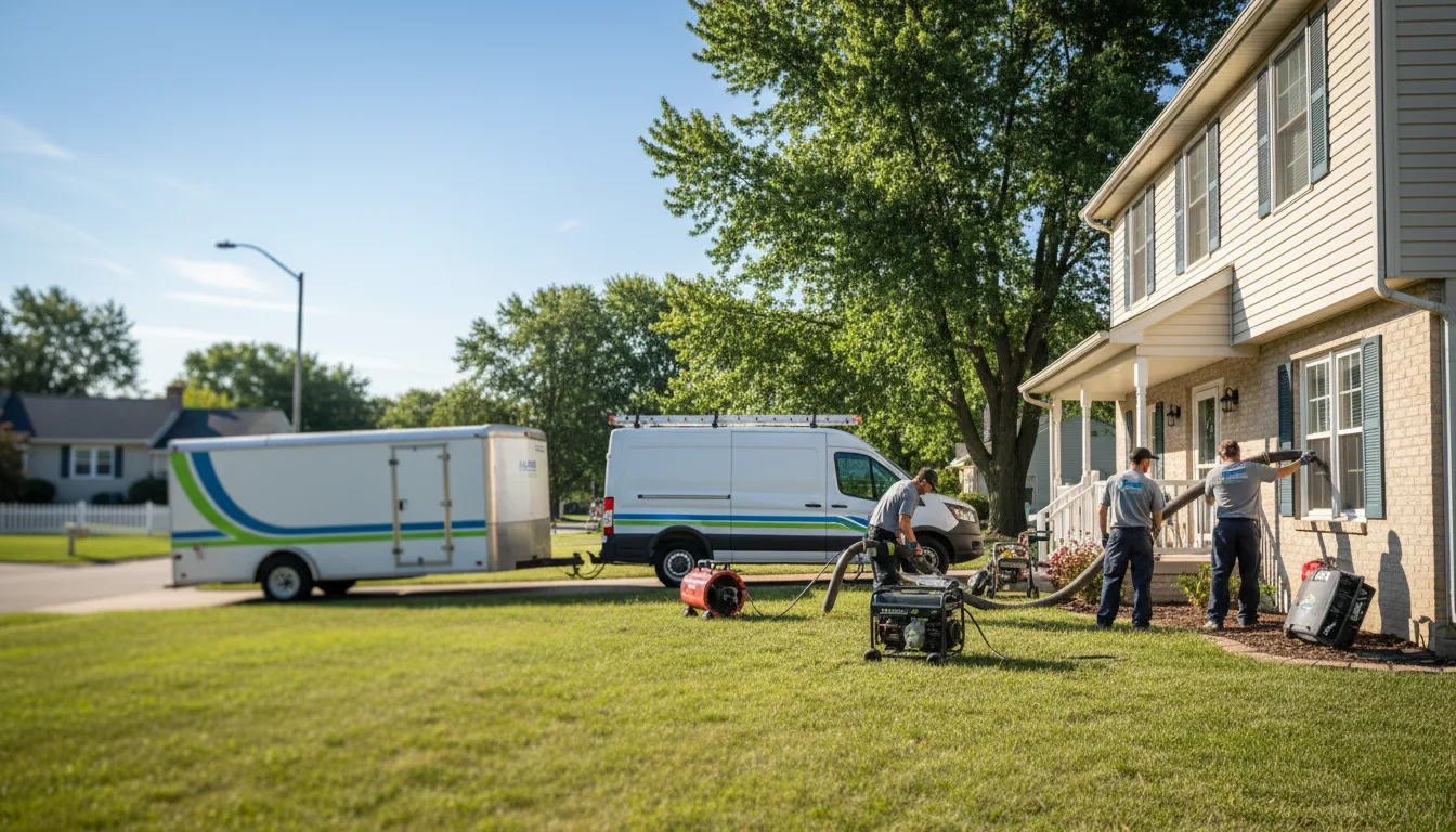 Flooded Basement Restoration And Cleanup With Repair in Scandia, MN near me
